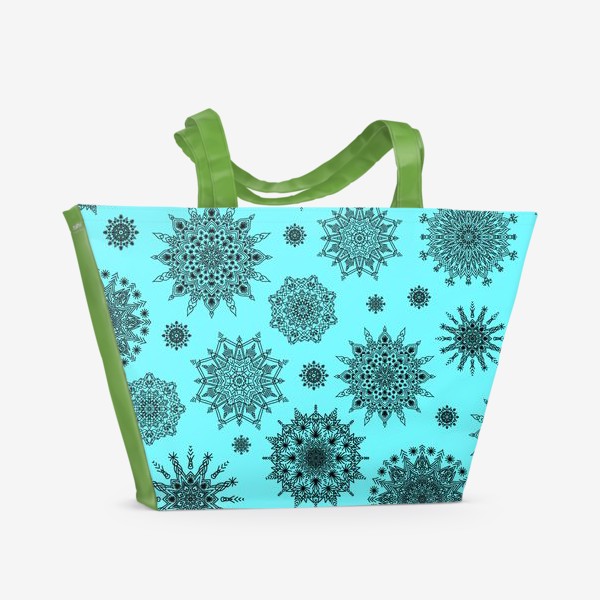 Пляжная сумка «Blue Oriental Pattern»