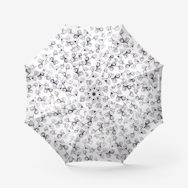 Зонт «Цветы графика »