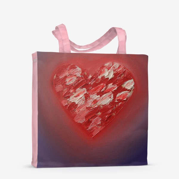 Сумка-шоппер «Горячее сердце »