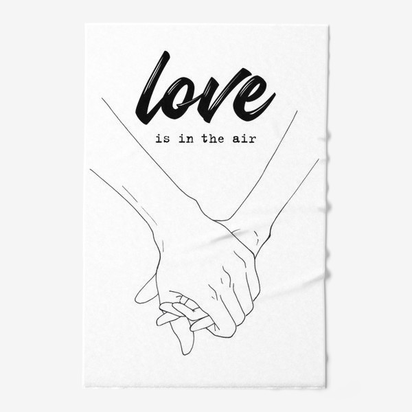Полотенце «Любовь в воздухе»