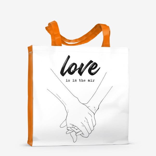 Сумка-шоппер «Любовь в воздухе»