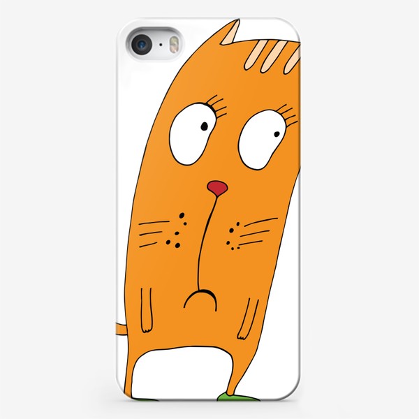 Чехол iPhone «Рыжий кот »