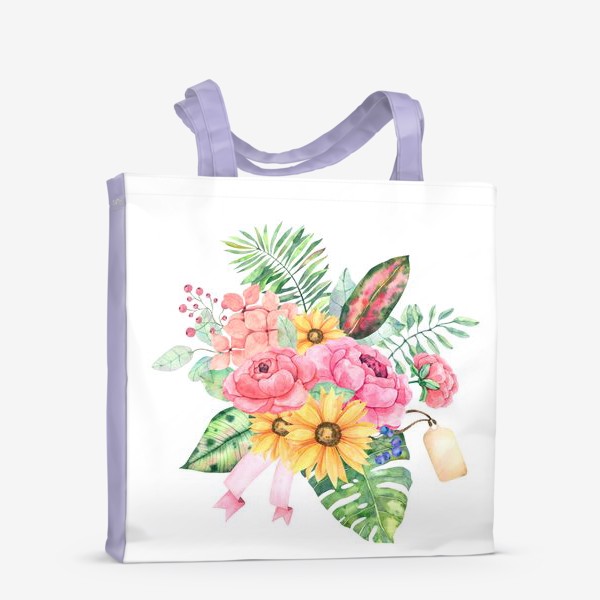 Сумка-шоппер «Summer flowers»