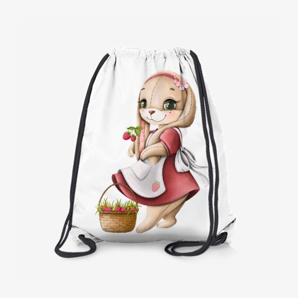 Рюкзак «Зайка с малиной»