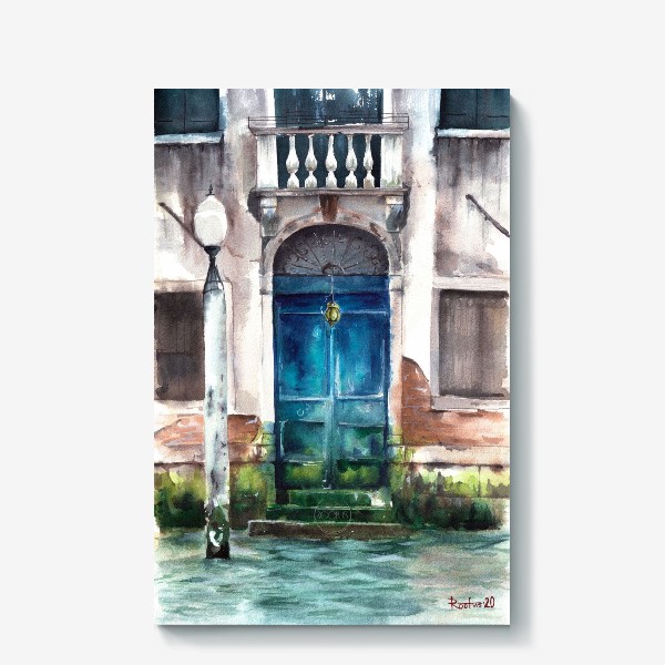 Холст «Старинная дверь Венеция»