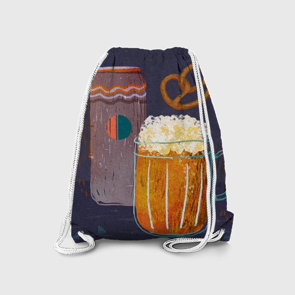 Рюкзак «Пиво с крендельками»
