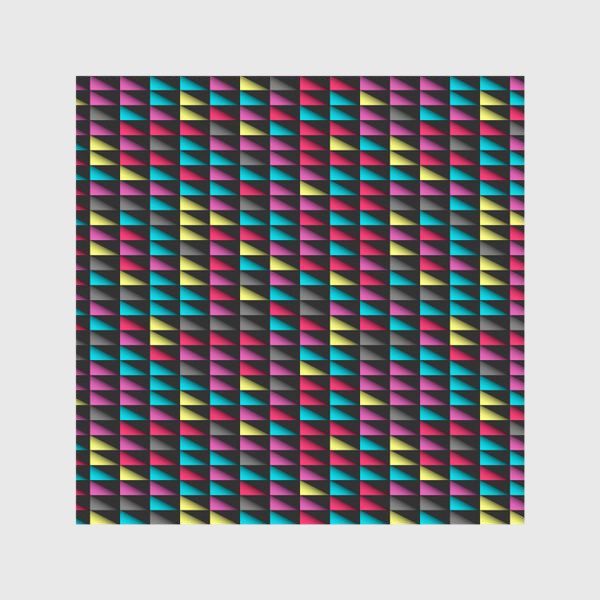 Шторы «Разноцветные треугольники»