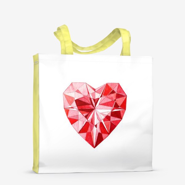 Сумка-шоппер «Красное Сердце»