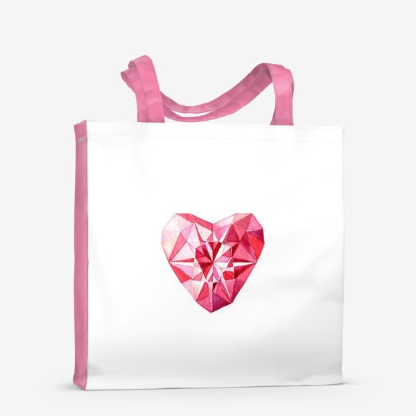 Сумка-шоппер «Розовое Сердце»
