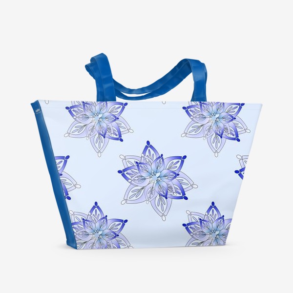 Пляжная сумка «Фантастический цветок»
