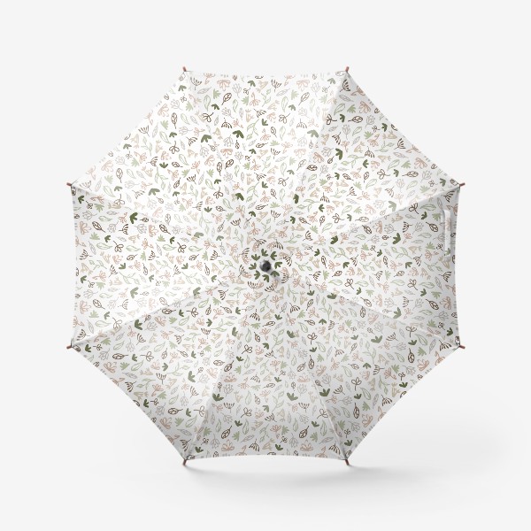Зонт «Абстрактные цветы. Цветочный узор. Цветы»