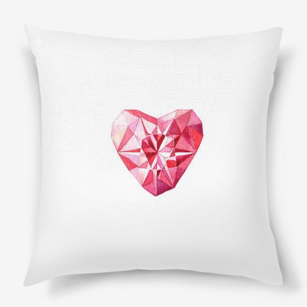 Подушка «Розовое Сердце»