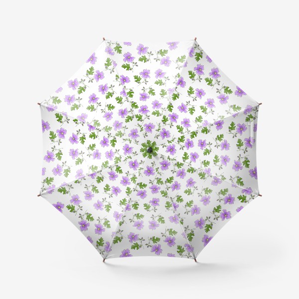 Зонт «Сиреневые цветочки»