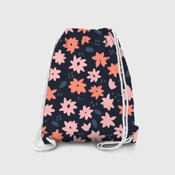 Рюкзак «Летний цветочный узор»