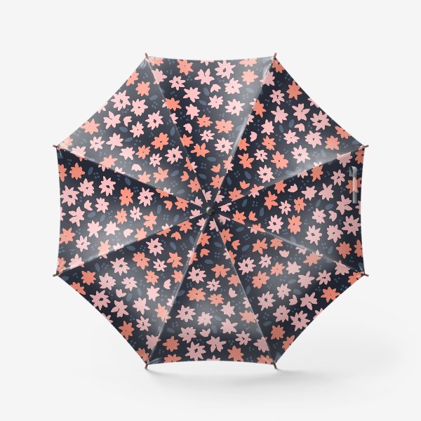 Зонт «Летний цветочный узор»