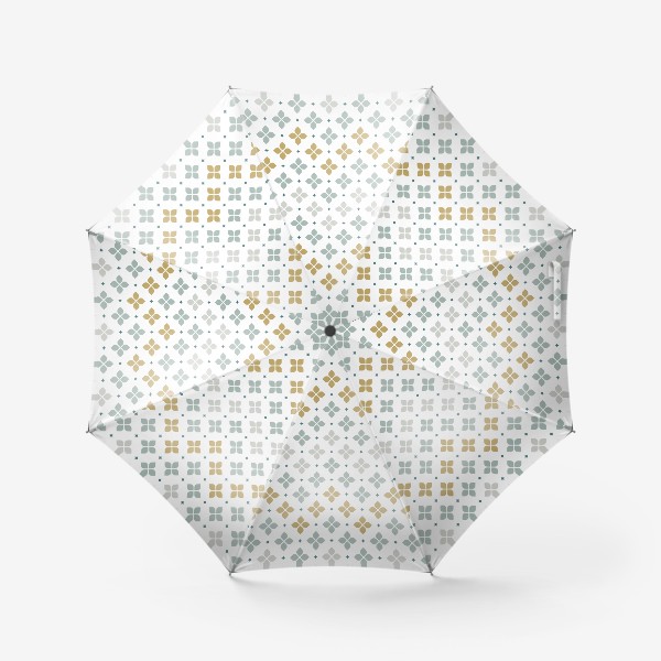 Зонт «Геометрический цветочный рисунок»