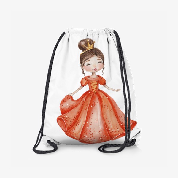 Рюкзак «Принцесса в оранжевом платье»