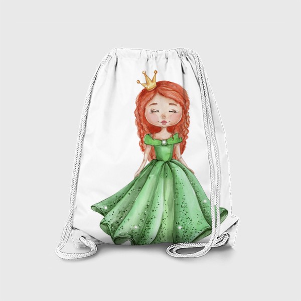 Рюкзак «Принцесса в зеленом платье»