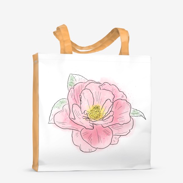 Сумка-шоппер «Розовый цветок»