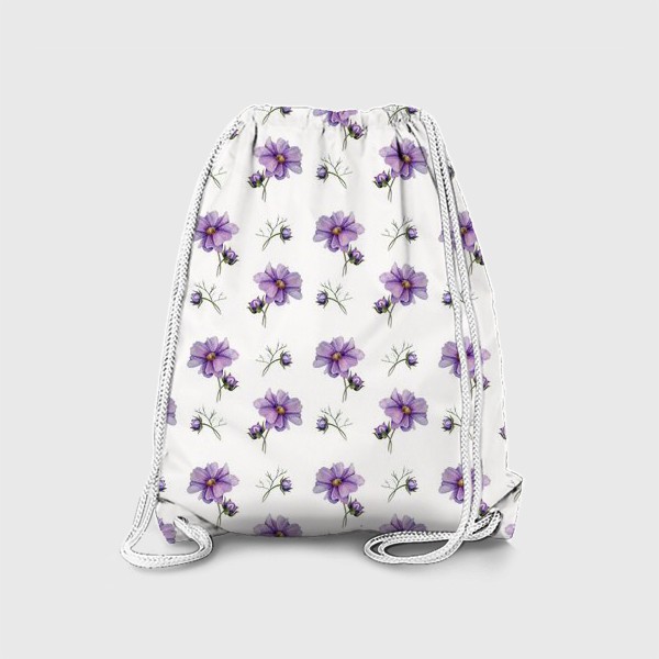 Рюкзак «Сиреневые цветы»