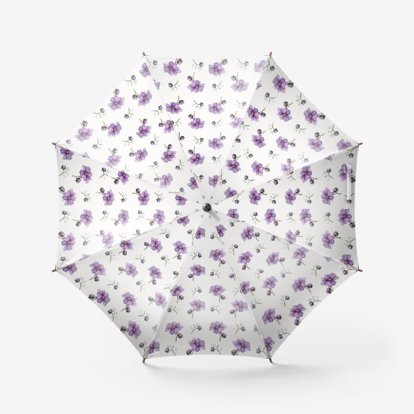 Зонт «Сиреневые цветы»