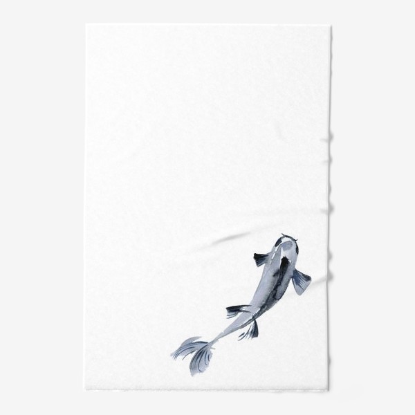 Полотенце «Акварельная рыбка»