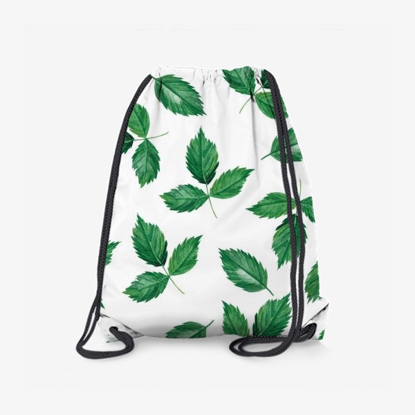 Рюкзак «Узор с зеленью»