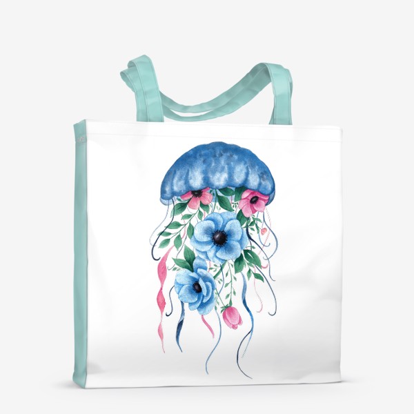 Сумка-шоппер «Медуза с анемонами»