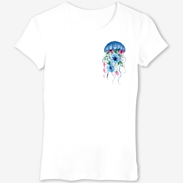 Футболка «Медуза с анемонами»