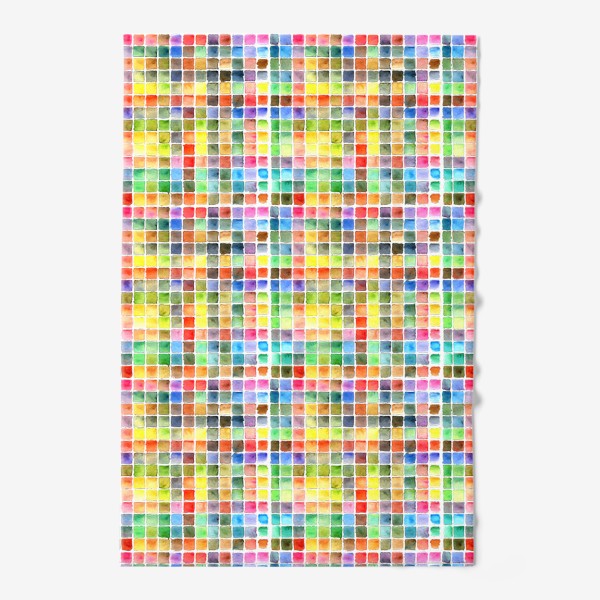 Полотенце «Разноцветные квадраты»