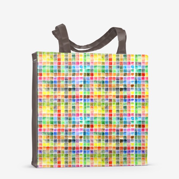 Сумка-шоппер «Разноцветные квадраты»