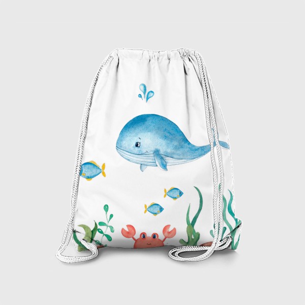 Рюкзак «Кит. Подводный мир»