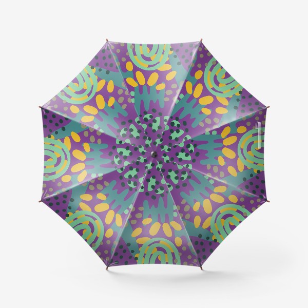 Зонт «Абстракция на фиолетовом фоне»