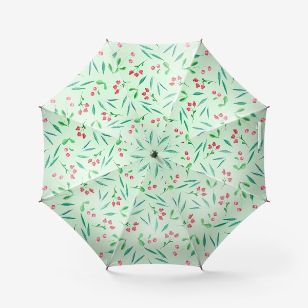 Зонт «Узор с лесными ягодами»