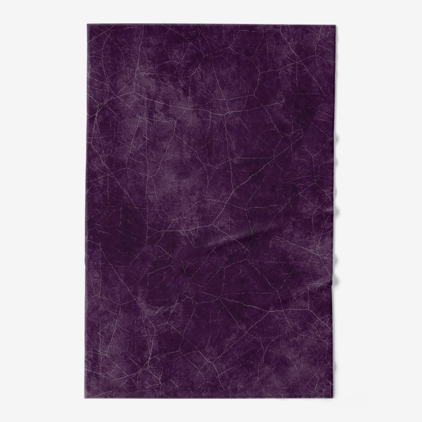 Полотенце «Фиолетовая композиция в стиле гранж»
