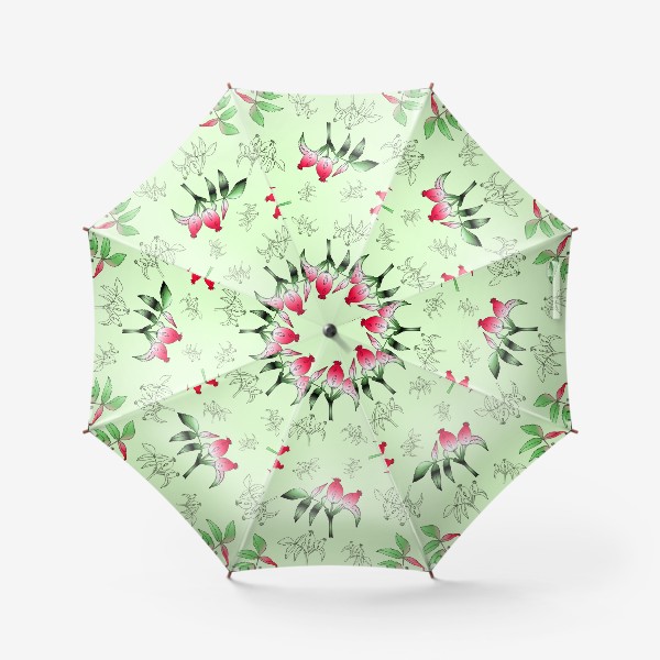 Зонт «Плоды шиповника»