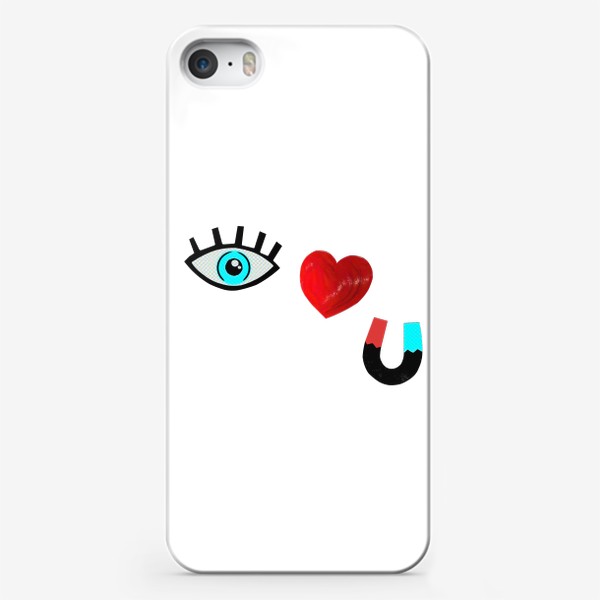 Чехол iPhone «I LOVE U»