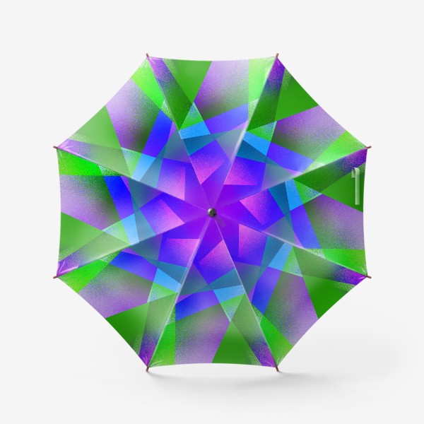 Зонт «Яркий абстрактный геометрический узор»