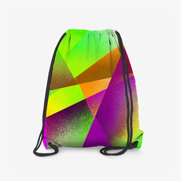 Рюкзак «Яркая геометрическая разноцветная композиция»