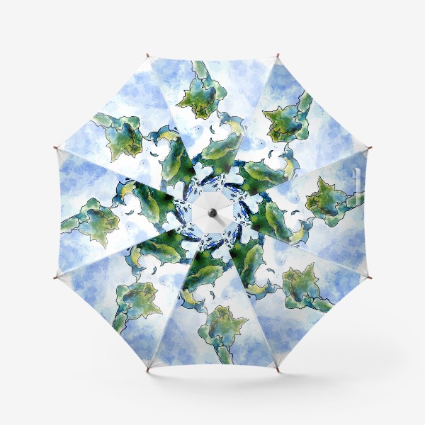 Зонт «Планета Земля рисунок»