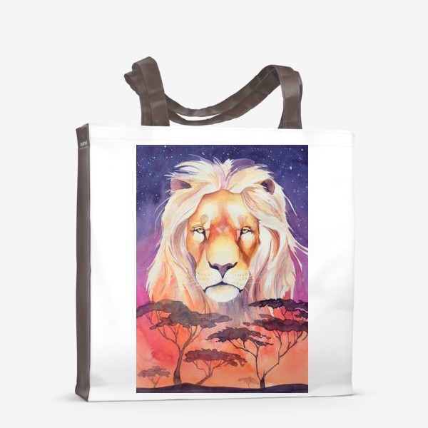 Сумка-шоппер «Африканский лев»