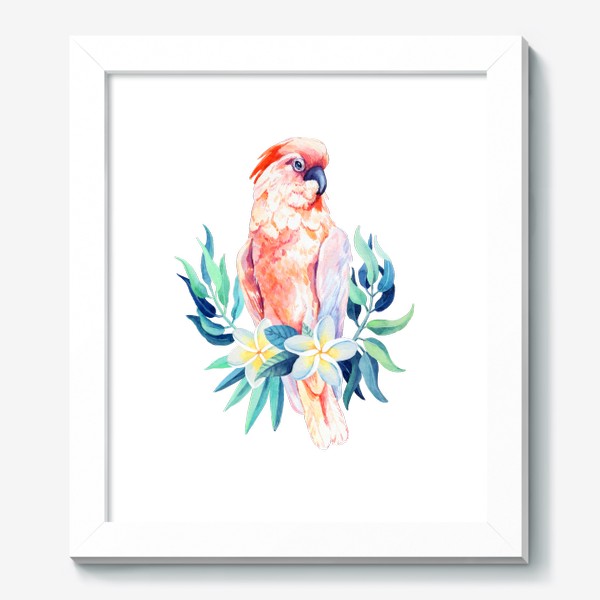 Картина «Тропический попугай»