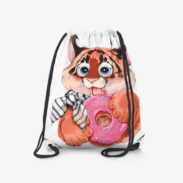 Рюкзак «тигр с пончиком»