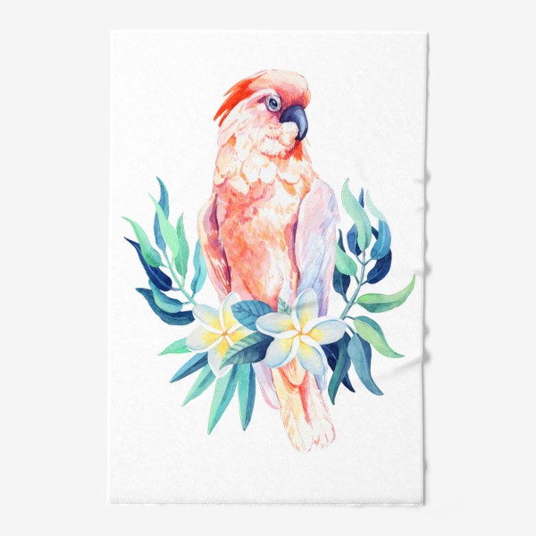Полотенце «Тропический попугай»