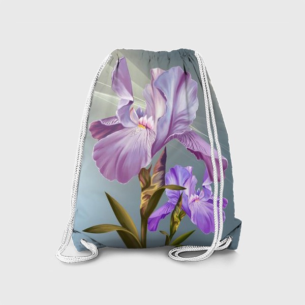 Рюкзак «Фиолетовые ирисы»
