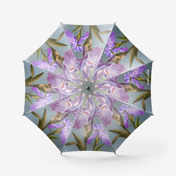 Зонт «Фиолетовые ирисы»