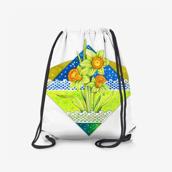 Рюкзак «Цветы Нарциссы»