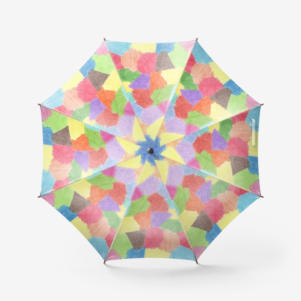 Зонт &laquo;Разноцветные кусочки&raquo;