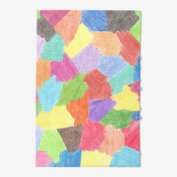 Полотенце «Разноцветные кусочки»
