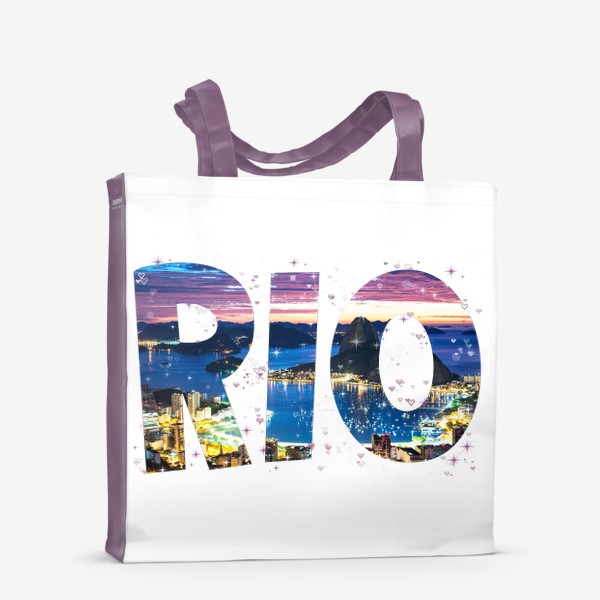 Сумка-шоппер «Рио. Бразилия. Путешествие.»